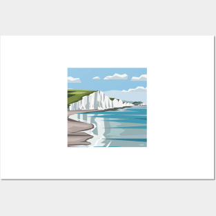 The White Cliffs of Dover, ENgland Posters and Art